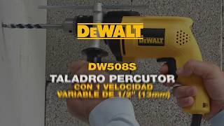 Taladro Percutor 700W JAMPOT DEWALT DW508S