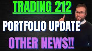 Trading 212 Portfolio Update & Investing Plan/Goals!!