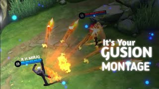 GUSION/HAYABUSA/FANNY|Kill montage/My best assassin gameplay|MLBB