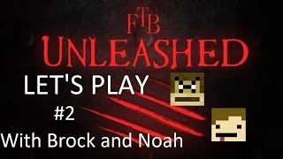 Minecraft | Feed the Beast | Ep. 2 with Noah | House Progress