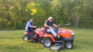 Redneck Lawn Mower Race