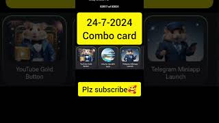 Hamster Kombat Daily Combo Card Today 24-7-2024