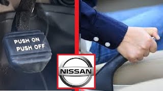 How to ENGAGE the Parking Brake on Any NISSAN