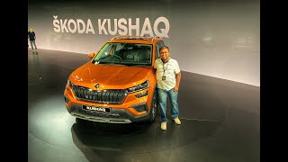 Skoda Kushaq Walkaround and First Look Video | Specs & Features | Throttle Blips