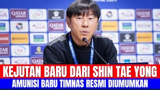 KEJUTAN BARU DARI SHIN TAE YONG, AMUNISI BARU TIMNAS RESMI DIUMUMKAN HARI INI