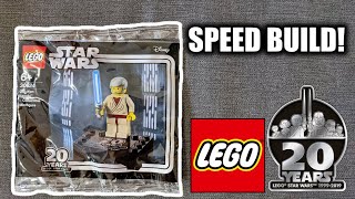 LEGO 30624 20th Anniversary Obi-Wan Kenobi Speed build (late April fools)