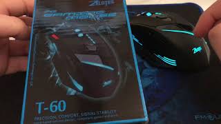 ZELOTES T - 60 Wired Optical Gaming Mouse - GEARBEST