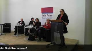 Simone Barrientos bei der Konferenz: Die DDR in der gesamtdeutschen Geschichte (Teil 4)