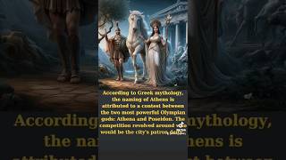 How Did The City Of Athens Get Its Name | Ancient Greek Mythology #greek #goddess #athena #minerva