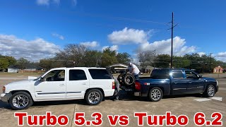 Turbo 5.3 Yukon gets WELDS!!! (Burnouts in the sketchy daily!)