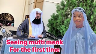 I saw mufti menk for the first time in real life in the Gambia 🇬🇲 #muftimenk #meeting #