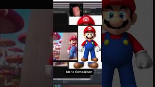 Mario comparison , what did you think ? #shorts  #supermario #gaming