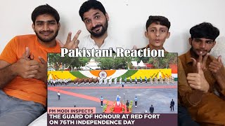 Pakistani Reaction on PM Modi inspects the Guard of Honour at Red Fort on 75th Independence Day