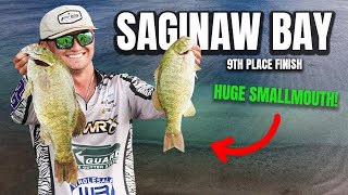 Catching GIANT Smallmouth In 4 Foot WAVES! | NPFL Saginaw Bay Stop #4