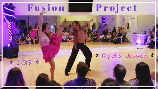 Fusion Project - Zouk Demo by Ry'el  & Jessica Lamdon (Vancouver BC)