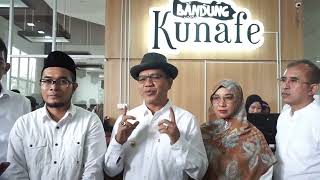 Soft Opening Bandung Kunafe Kriya Bedas Mart - Soreang Kabupaten Bandung