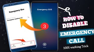 Power Button Emergency Call Disable 100% Fix | How To Stop Emergency Call 112  @A2Technicalking