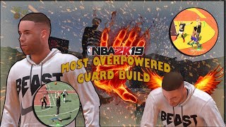 TRYING OUT THE MOST OP GUARD BUILD WITH A 2K LEAGUE PLAYER!! | NBA 2K MyPARK GAMEPLAY