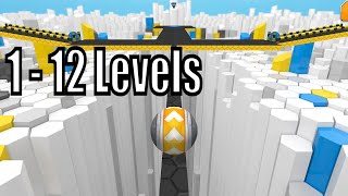 Gyro Sphere Levels 1-12 Gameplay Android IOS #GyroSphereTrials