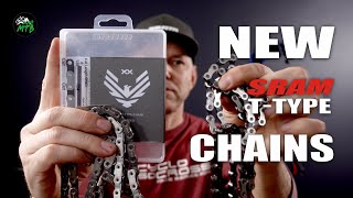 SRAM 13-Speed Ready? New CHAINs - SRAM T-Type Flattop - Eagle AXS 12 Speed #transmission X0, XX, GX