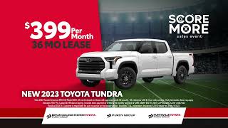 Score More Sales Event | Bryan, TX | Bryan College Station Toyota