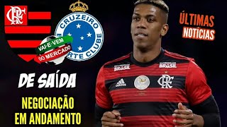 ATACANTE BERRÍO NO CRUZEIRO, O JOGADOR PODERÁ DEIXAR O FLAMENGO EM BREVE.