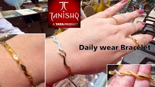 Latest 22k Daily Wear Gold Bracelet Designs with Price/Bracelet Gold Design/Tanishq/Bangalore/Deeya