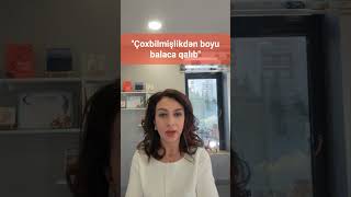 Boy geriliyinin səbəbi əqli inkişafın yüksək olması deyil