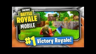 Fortnite battle Royale pro fortnite mobile player