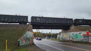 CN 5422 & CN 5453 local switching in Ishpeming, MI