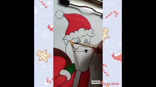 Santa Claus drawing .#merrychristmas #likeforlikes #subscribe #comment #subscribemychannel