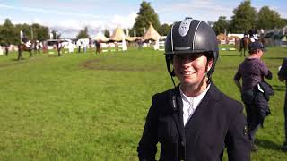 Emma Hyslop-Webb thrilled with Jeweetwel's performance at Burghley