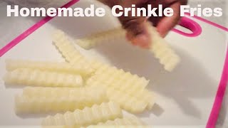 Make Your Own Crinkle Fries