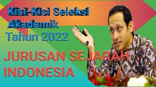 Kisi Kisi Terlengkap PPG 2022 Jurusan Sejarah Indonesia