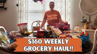 HUGE $160 Weekly Grocery Haul | These kids eat everything!!!