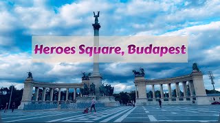 Heroes’ Square | Free tourist sites in Budapest vlog #1