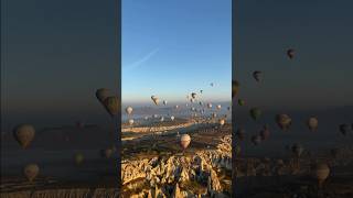 Исполни свою мечту в сказачной Кападокии✨ #balloon #travel #life #turkey #nature #cappadocia#shorts