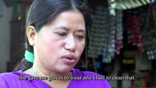 Mira Ghising  about her experience as domestic worker in Lebanon (short )