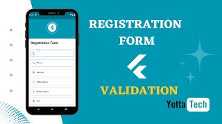 Flutter Registration Form Validation with Provider | Signup Validation | Registration Form | Flutter