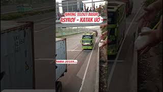 telolet basuri asyrof katak ijo nada Jeger #basuri#busmania#telolet#bus