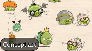 Angry birds concept art