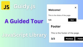 Create Step-by-step User Guides and Onboarding Experiences With Guidy.js