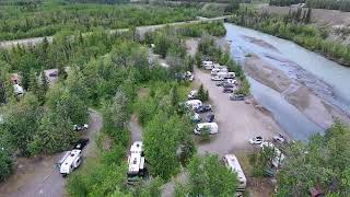 Copper Center Alaska on the Klutina River, June 18 2022.