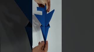 Tutorial Fácil: Avião de Papel Tradicional – origami #shorts