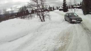 Ugly car crash (Nissan Micra)