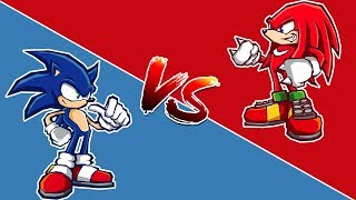 Sprite Animation | Sonic Vs Knuckles! |