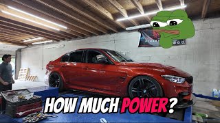 Bm3 Flexfuel F80 M3 On The Dyno!