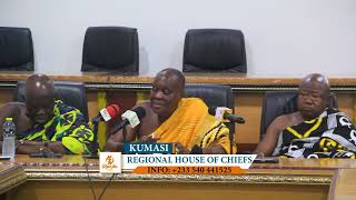 JUABEN HENE BRIEF'S THE MEDIA ON OTUMFOUR'S GRAND DURBAR WHICH WILL BE HELD TOMORROW