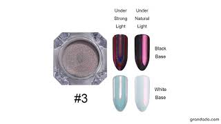 0.5g Holografische Chameleon Mermaid Nail Glitter Poeder Eenhoorn Spiegel Chroom Pigment Stof Nail A