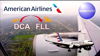 ✈︎ American Airlines ✈︎ Stormy and Rainy Landing in Fort Lauderdale Hollywood International